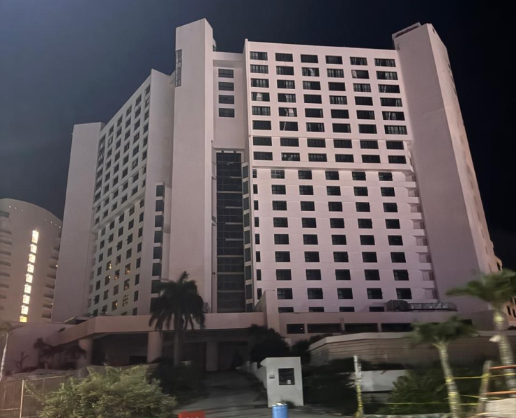 El hotel fantasma de Cancún