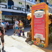 nueva señalética en la Quinta Avenida