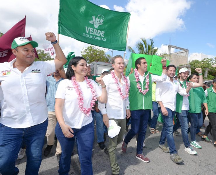 Estefanía Mercado y Gino Segura impulsan desde Solidaridad