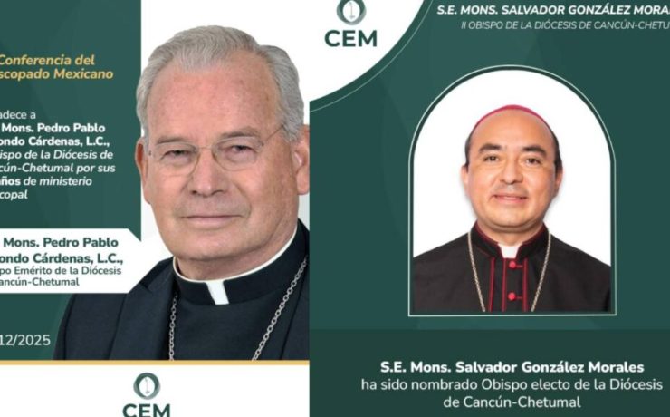 Cancún-Chetumal nuevo obispo: llega Salvador González