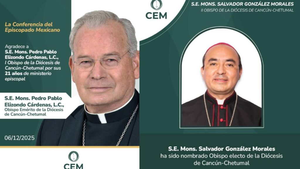 Cancún-Chetumal nuevo obispo: llega Salvador González