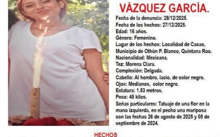 Al menos 71 personas desaparecidas mantienen en alerta a Quintana Roo