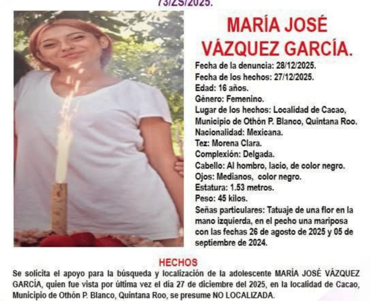 Al menos 71 personas desaparecidas mantienen en alerta a Quintana Roo