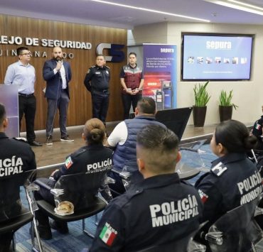 ¡Seguridad al máximo! Capacitan a cuerpos de seguridad en uso de terminales TETRA en Cancún
