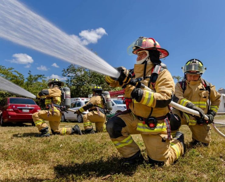 Tulum impulsa capacitación intensiva para bomberos y fortalece seguridad regional