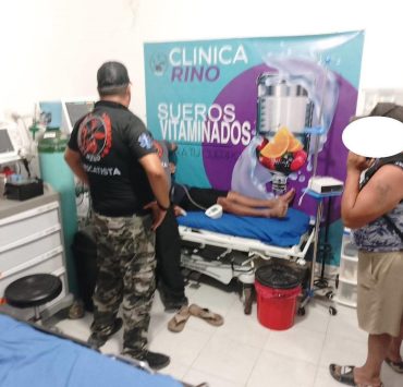 Susto en Xul-Há: bañista sufrió un fuerte dolor en el pecho