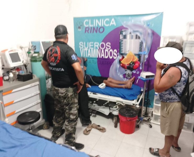 Susto en Xul-Há: bañista sufrió un fuerte dolor en el pecho