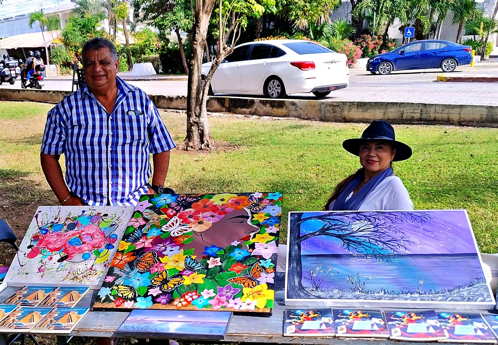 las artes visuales y escénicas participaron creadores