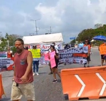 Playas Libres: Bloqueos en carretera federal 307 para exigir acceso libre a las playas de Tulum