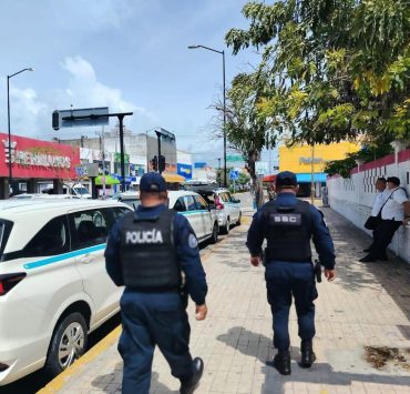 Refuerzan vigilancia en Playa del Carmen con operativo permanente SSCM