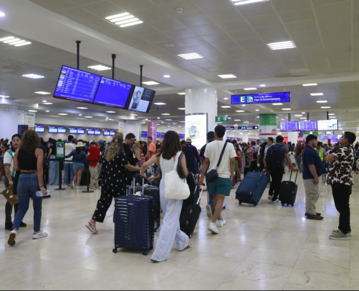 Aeropuerto de Cancún fortalece conectividad aérea con 410 vuelos programados hoy