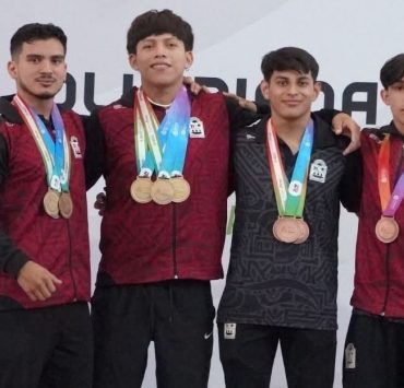 Equipo varonil de Halterofilia arrasa con 13 metales más en la Olimpiada Nacional CONADE