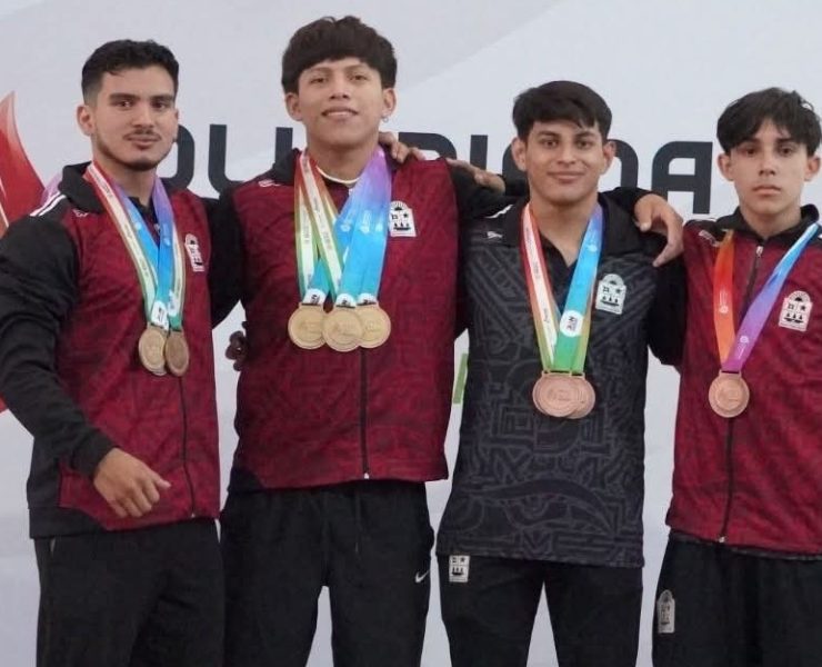 Equipo varonil de Halterofilia arrasa con 13 metales más en la Olimpiada Nacional CONADE