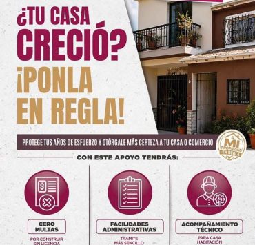 Regulariza tu construcción y protege tu patrimonio con este programa