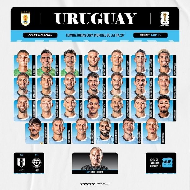 9 de junio llega Uruguay a Cancún para su concentración