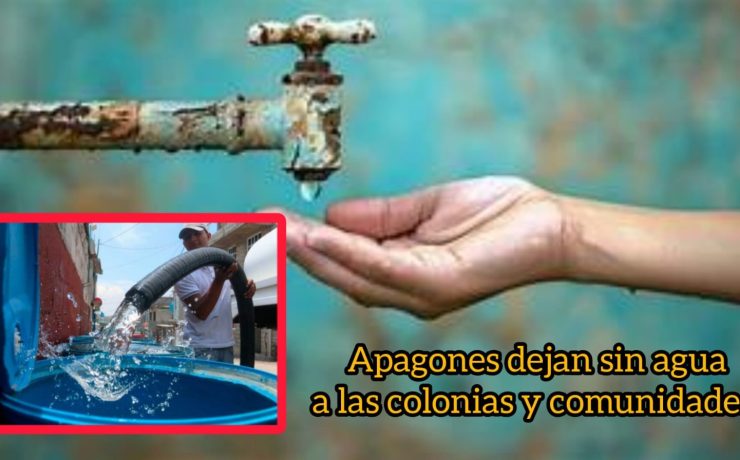 Apagones provocan escasez de Agua en José María Morelos