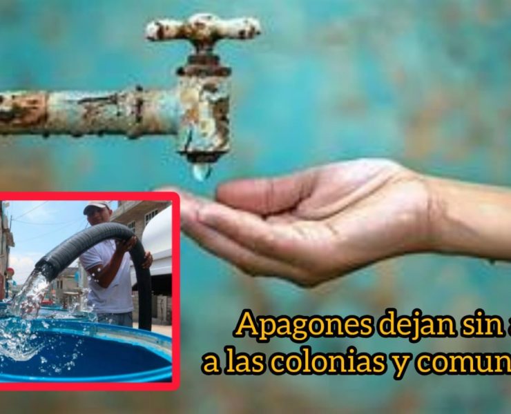 Apagones provocan escasez de Agua en José María Morelos