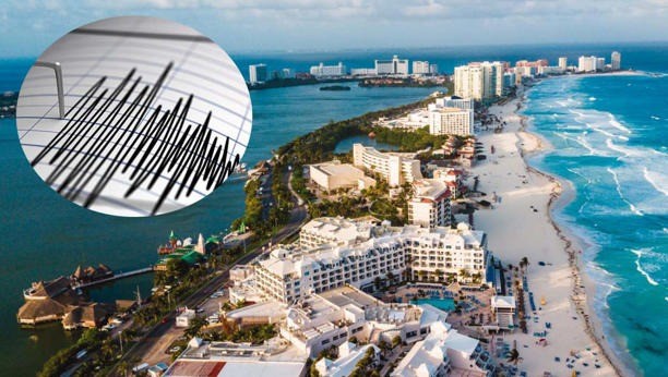 SORPRENDE FUERTE TEMBLOR A CANCUNENSES