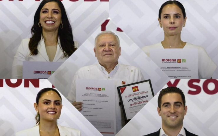 ¡Así arrancó la contienda! Cinco aspirantes de Quintana Roo buscan la Coordinación de la Transformación