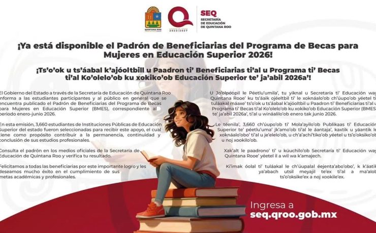 ¡Ya Salieron! SEQ publica resultados de Becas para Mujeres 2026