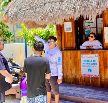 Atención Total: Gobierno de Isla Mujeres refuerza atención turística con módulos de información