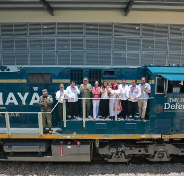 Llegada de las primeras 12 locomotoras impulsa el avance del Tren Maya