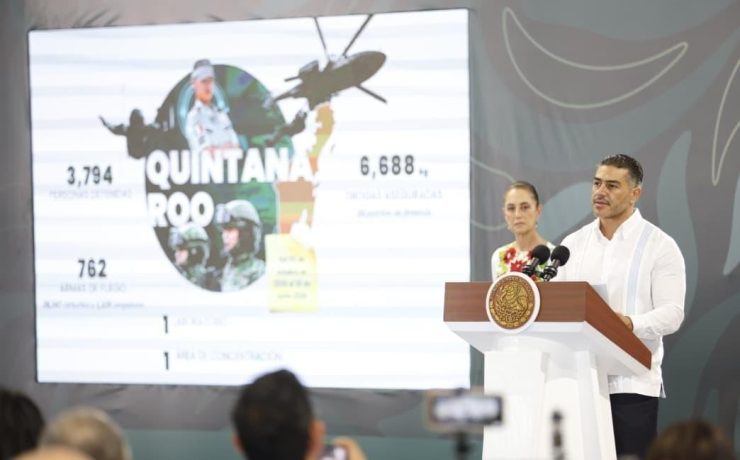 Operativos reducen violencia y fortalecen seguridad en Quintana Roo