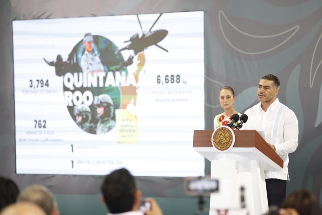 Operativos reducen violencia y fortalecen seguridad en Quintana Roo