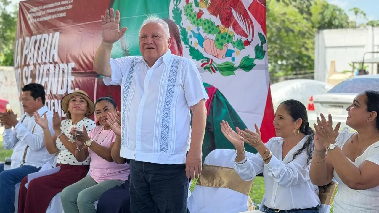 Rafa Marín llama a Fortalecer la defensa de la soberanía nacional desde Nicolás Bravo