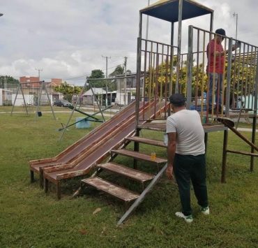 Rehabilitan Campo Hundido con acciones para fortalecer la convivencia comunitaria en Chetumal