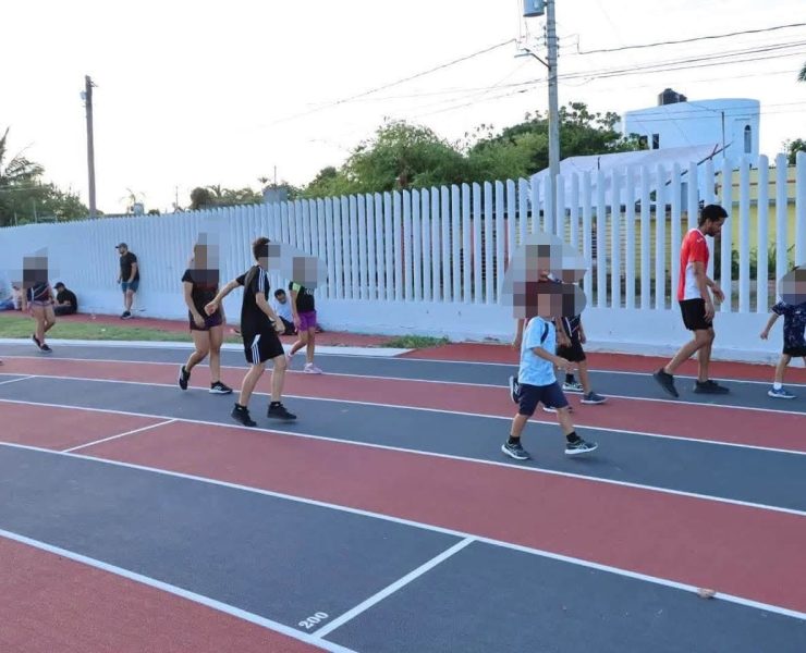 ¡La nueva Pista de Atletismo de Chetumal ya transforma el entrenamiento de niñas, niños y jóvenes!