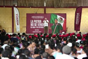 Rafa Marín encabezó una asamblea informativa en Felipe Carrillo Puerto, donde llamó a profundizar la transformación y saldar las deudas históricas con los pueblos originarios.