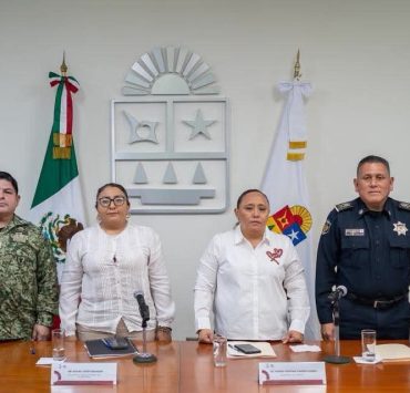Mesa de Paz Quintana Roo presenta resultados operativos de seguridad