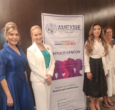 Amexme renueva liderazgo femenino en Cancún ante retos Económicos