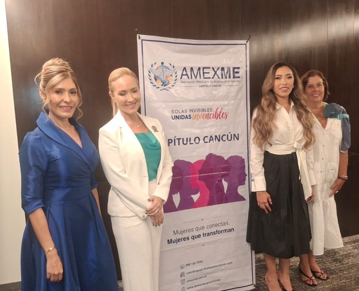 Amexme renueva liderazgo femenino en Cancún ante retos Económicos