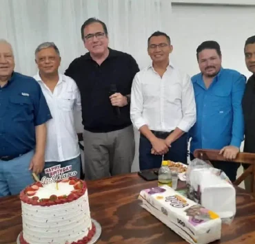Rafa Marín reapareció públicamente durante reunión política