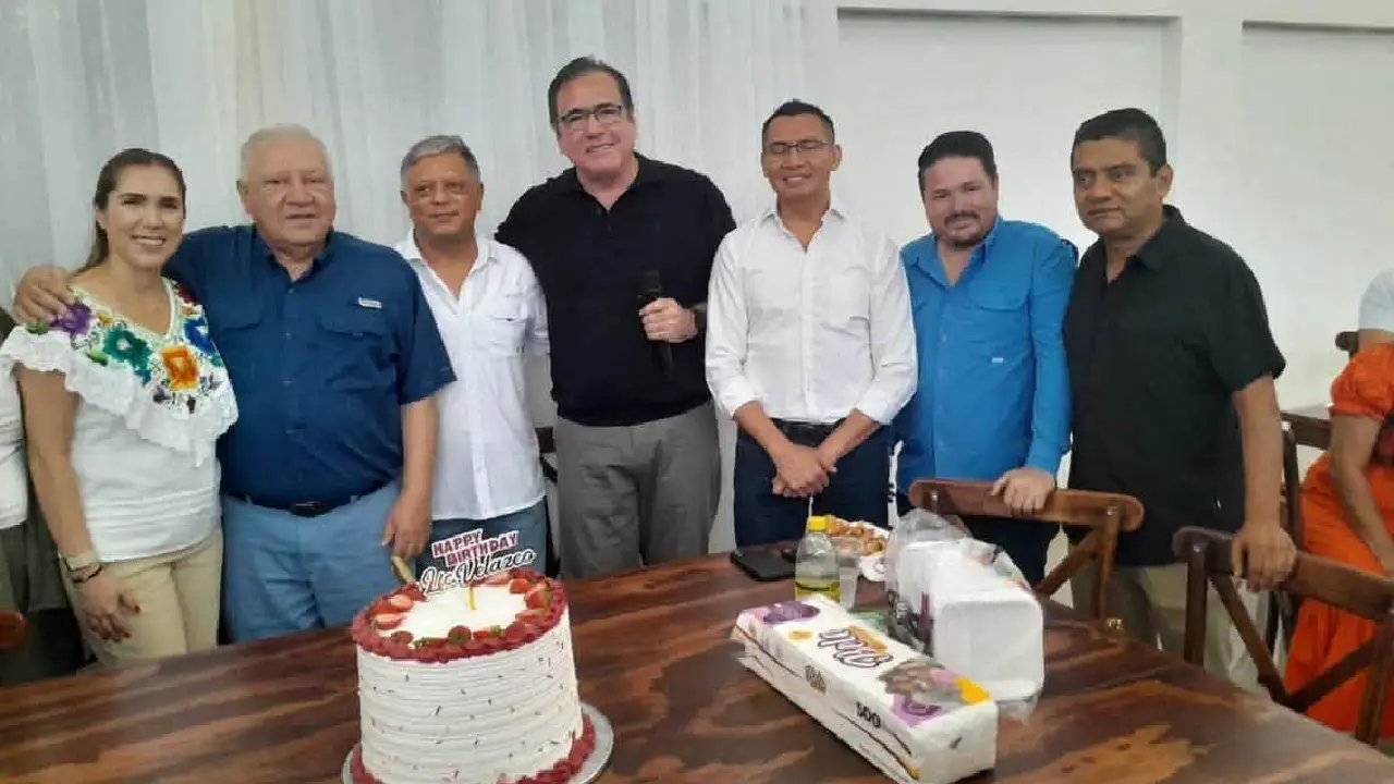 Rafa Marín reapareció públicamente durante reunión política