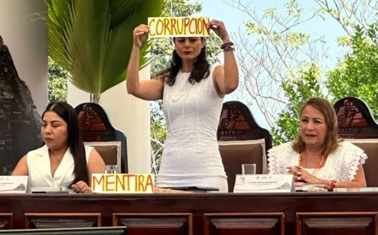 Soberbia y Mentira: Reclamos de la regidora de Bacalar durante el discurso municipal